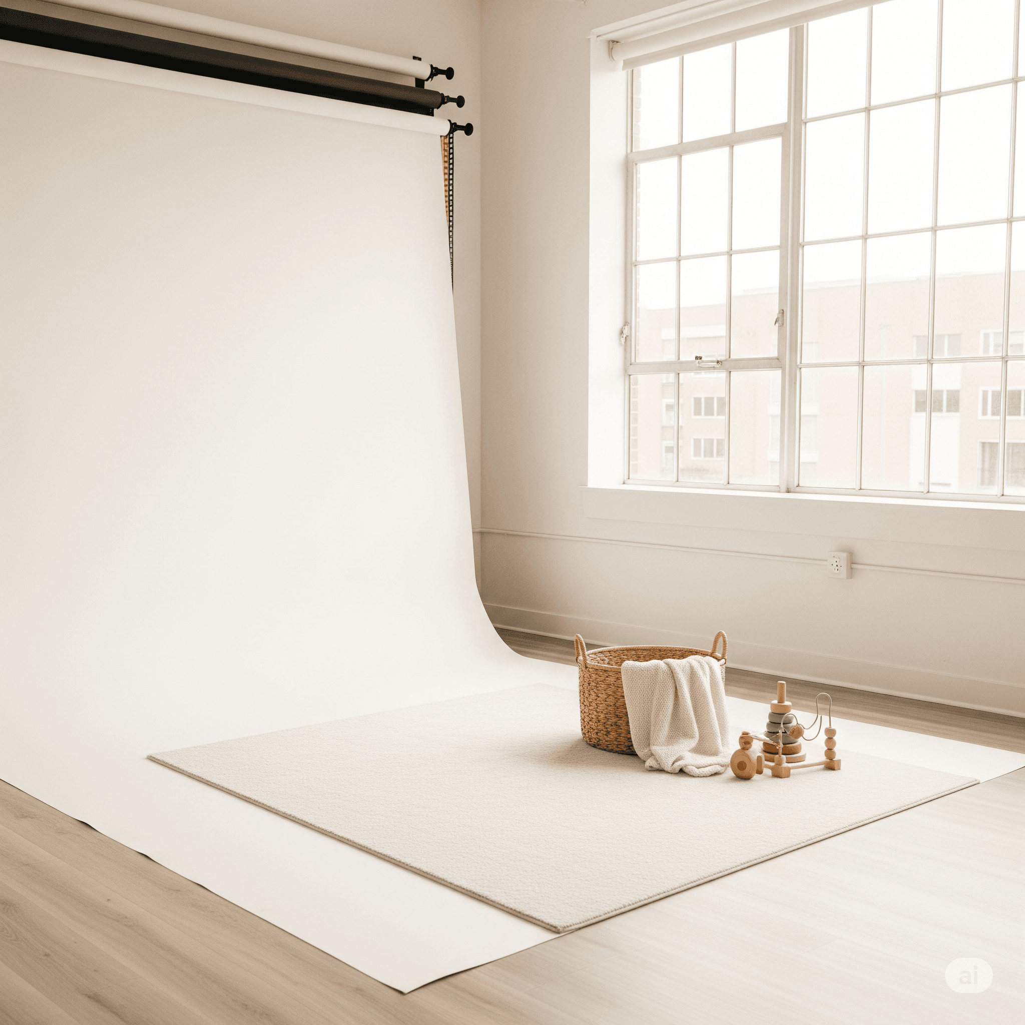 Ambiente de estudio para Sesión Sitter