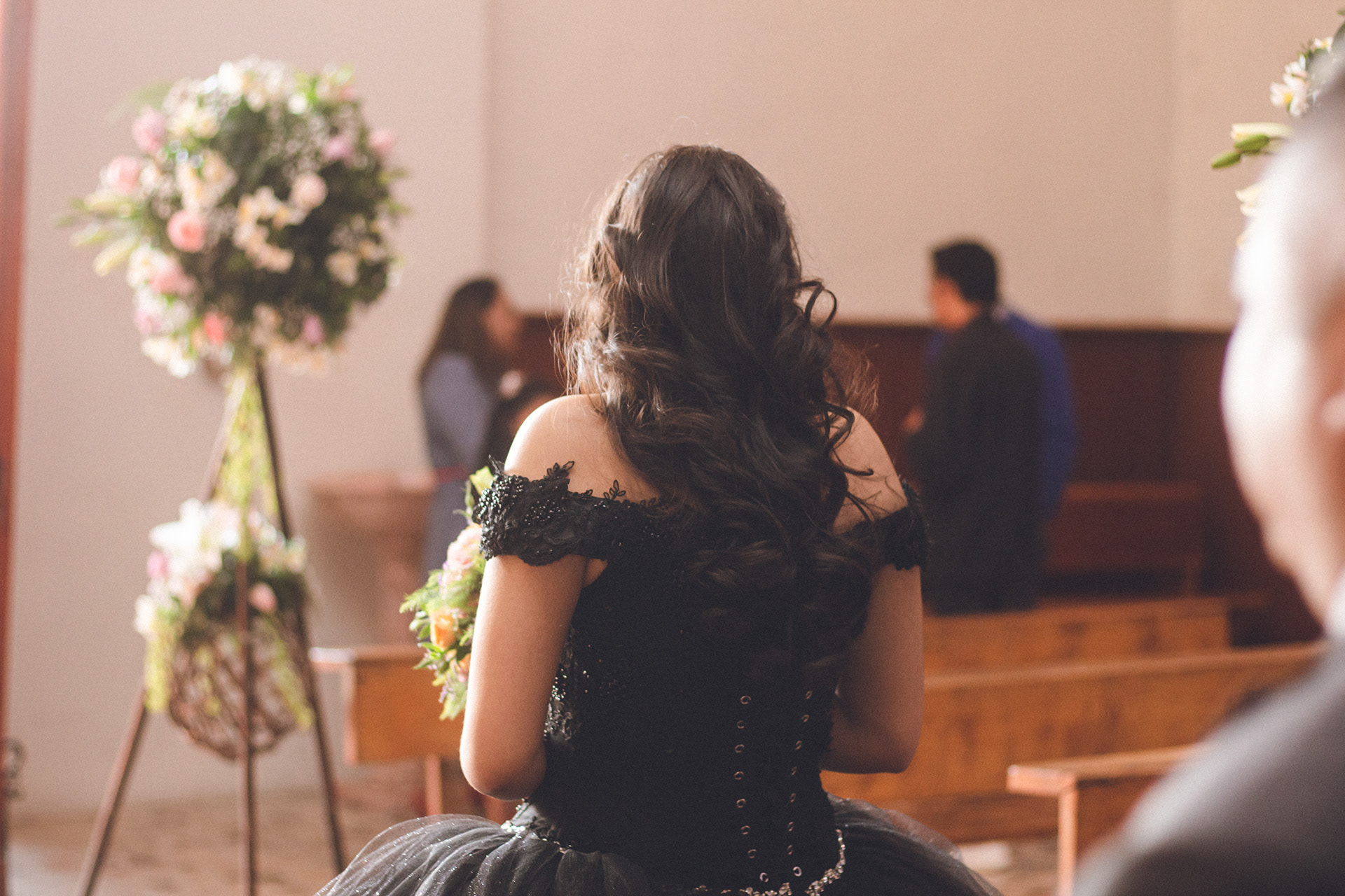 Foto Quinceañera en día de Evento